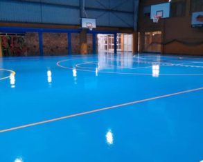 rehabilitación suelo pista deporte Laredo