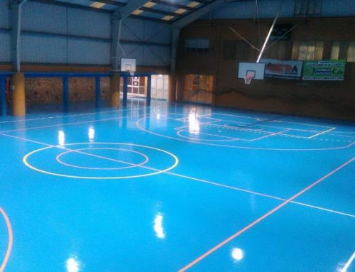 Rehabilitación pista deportiva en Laredo