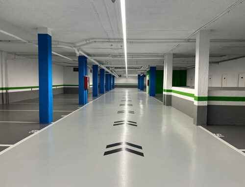 Resina epoxi vs asfalto en garajes